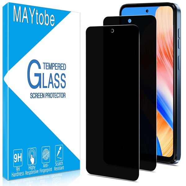 MAYtobe [2-Pack Privacy Screen Protector Designed for Motorola Moto G
