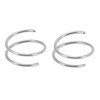 SHOWERORO Elegant Nose Jewelry Spiral Nose Ring Hoop Ring Jewelry
