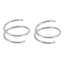 SHOWERORO Elegant Nose Jewelry Spiral Nose Ring Hoop Ring Jewelry for Special Occasions