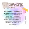 Shory beauty Piedra Pomex/pomez Con Ajax En Polvo Shory Beauty