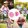 Children's Bicycle Bell with 5 Stickers in Different Patterns -
