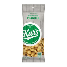 Kar’s Nuts Roasted & Salted Peanut Snacks, 2 oz Individual Snack Packs - Bulk Pack of 72, Gluten-Free Snacks