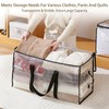 YiZhou 4 Pack Heavy Duty Storage Bags | 95L Moving