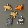 Kikkerland Cat Yoga Magnets (MG89)