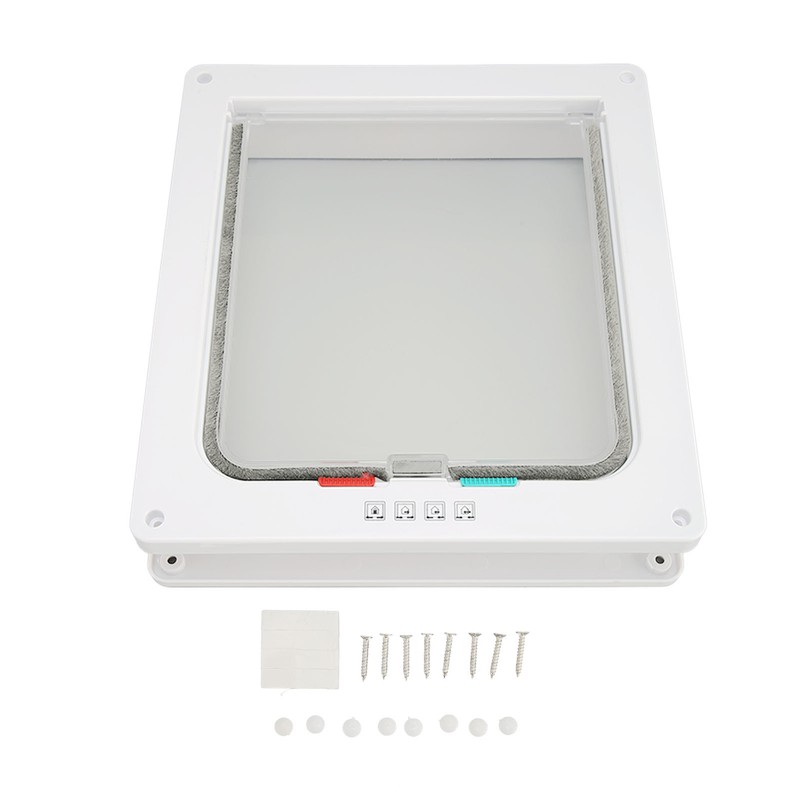 Cat Flap Door Controllable Access Reduce Noise Windproof Universal Interior