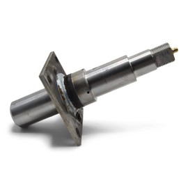 Sturdy Built Trailer Spindle for 3,500 lb #84 Axle Weld On 1 7/16 inch Round with Brake Flange