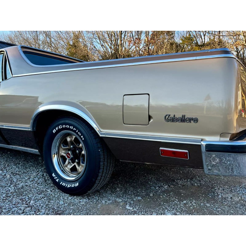 Gbodyparts 1980-87 GMC Caballero Quarter Panel METAL Emblem reproduction GM
