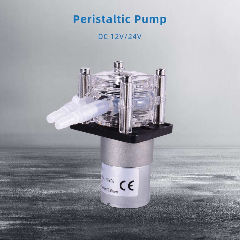 GROTHEN DC 24V Peristaltic Pump with Silicone Tubing High Water