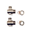 hep® 15mm x 3/8" Male Threaded Flat Faced Isolation Ball