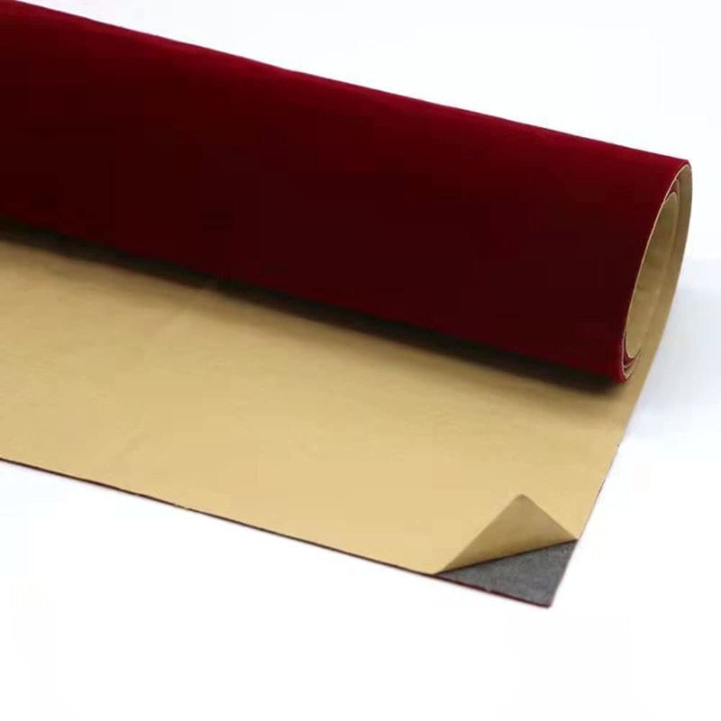 14.5"x78.7" Self Adhesive Velvet Drawer Liner Roll Felt Fabric Velvet