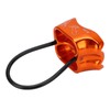 Rappel Device Aluminum Magnesium Alloy ATC Rappelling Descender for Outdoor