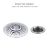 LEKEYE Drain Hair Catcher/Bathtub Shower Drain Hair Trap/Strainer Stainless Steel