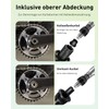 Pawfly Bicycle Crank Puller Crank Removal Tool with Key and