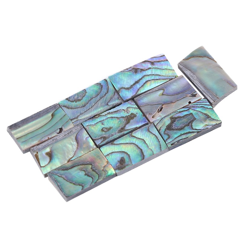 10Pcs Abalone Shell Inlay Natural Guitars Inlay Material Guitar Fretboard