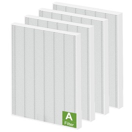 4 Pack 115115 Replacement Filter A Size 21 - Compatible with Winix PlasmaWave C535 5300 5300-2 6300 6300-2 P300 AM90 C909 9800, C535 Filter A