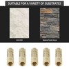 SG Store Pack of 20 M4 Brass Dowels Wall Anchor