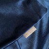 Set of 2 Luxton Velvet Square Cushion Covers Indigo Blue,