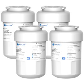 Lifefilter Replacement for MWF Refrigerator Water Filters, 4 Pack