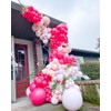 Bezente Hot Pink Giant Balloons 36 Inch - 8 Pack