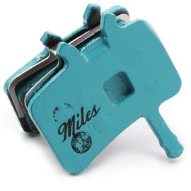 Miles Racing Semi-metallic Brake Pads for Mountain Bike Disc Brakes, SRAM Avid Juicy 3, 5, 7, Carbon, Ultimate, Ultimate 7, BB7, Blue, All Weather, Durable, MTB, Urban, XC, Light Enduro, E-bike, Trail