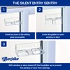 Burglabar 2 Pack Additional Security for Sliding Patio Doors,Sliding Glass
