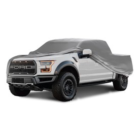 CarCovers Weatherproof Truck Cover & Warranty Compatible with Ford 2020 F-150 Regular Cab, 6.5 with Truck Bed Shell- Outdoor Cover Theft Cable Lock Truck Accessories Better Than Waterproof