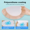 Sacral Foam Dressing, Sacrum Silicone Foam Dressing with Border, 7x7