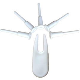 FORUMALL Yoga Ball Air Stopper Air Plug Puller Fitness Jump Horse Horn Balls Valve Plugs Fitness Equipment Accessories (1 Air puller+5 Air stopper)