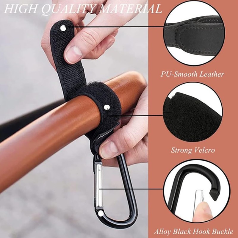 ShanBye Pram Hook Clips 2 PCS