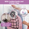 Meetall 6Pack Hanging Vacuum Storage Bag Reusable Space Saver Compressed