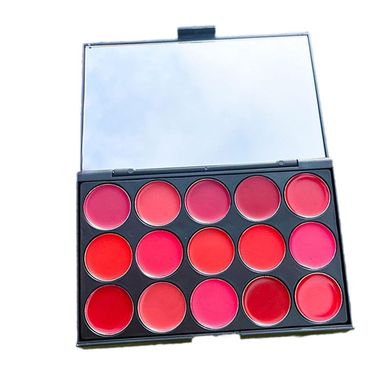 Lip Palette 15 Colors Matte Lipstick Embellishment Moisturizing Lipstick Lipstick
