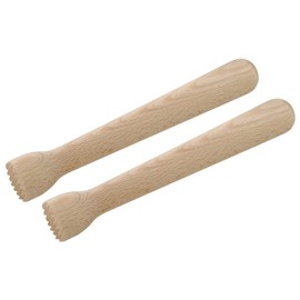 FM PROFESSIONAL Fmprofessional 21427 Bar Muddler, 2 Units, Wood, brown, 50 x 50 x 20 cm
