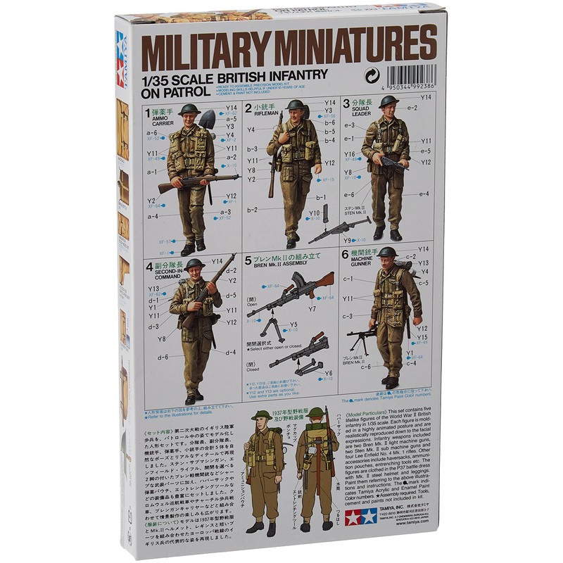Tamiya 35223 1/35 British Infantry