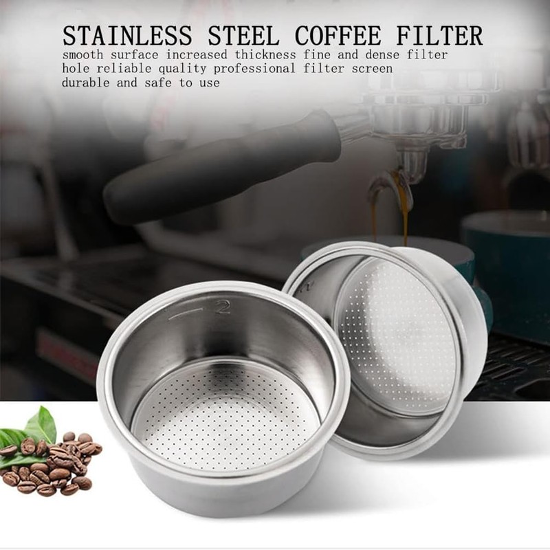 Funklu 2 Pack Stainless Steel Coffee Filter Coffee Filter Express