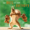 Abacus Cards Funny Open 'Happy Birthday' Greeting Card - Go