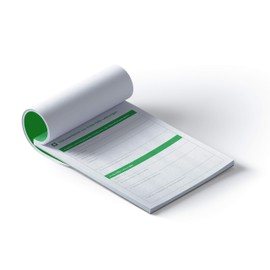 FLEXEO FLEXEO Meldeblock | DSGVO konforme Alternative zum Verbandbuch | 50 Blatt | DIN A5 | Gem. DGUV 204-020 | Stand 2021 | Verbandsbuch Betrieb 2021 | Verbandbuch für Betriebe 2021 | 1 Stück