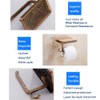 Fredysu Bronze Toilet Paper Holder, Antique Brass Toilet Paper Towel
