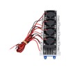 High Speed Refrigeration Module 4 Core Air Cooler Module for