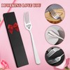 Shining She Engraved Fork, I Forking Love You, Stainless Steel