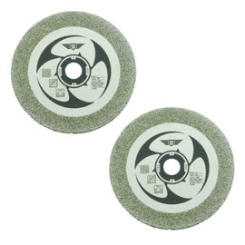 2 x TopsTools CS76D_2A 76mm 10mm Bore Diamond Tipped Saw Blades