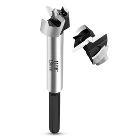 NICAVKIT 11/16 Inch Forstner Bit for Wood,11/16" Forstner Drill Bit for Woodworking, Wood Drill Bit Woodworking Hinge Cutter Tool for Wood Plywood Plastic