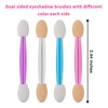 Cuttte 120PCS Disposable Dual Sides Eye Shadow Sponge Applicators with