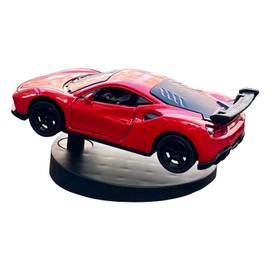 YimiBloss Drift & Turn Mini Car Model Dashboard Ornament – Dynamic Interactive Car Decor for Enthusiasts Vehicle Interior Dashboard Drifting Decorations Accessories Gifts (Red)
