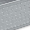 Sterilite Short Plastic Weave Storage Basket, Bin Organization for Countertops,