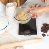 Salter Glass Electronic Kitchen Scales - Digital Baking Scale, Add