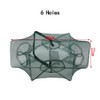 6/12 Holes Portable Folding Fishing Net Automatic Fishing Trap Net