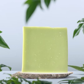 Mint Lemon Soap, Shower Soap, Vegan, No Palm Oil, Handmade Natural Soap by Kleine Auszeit Manufaktur