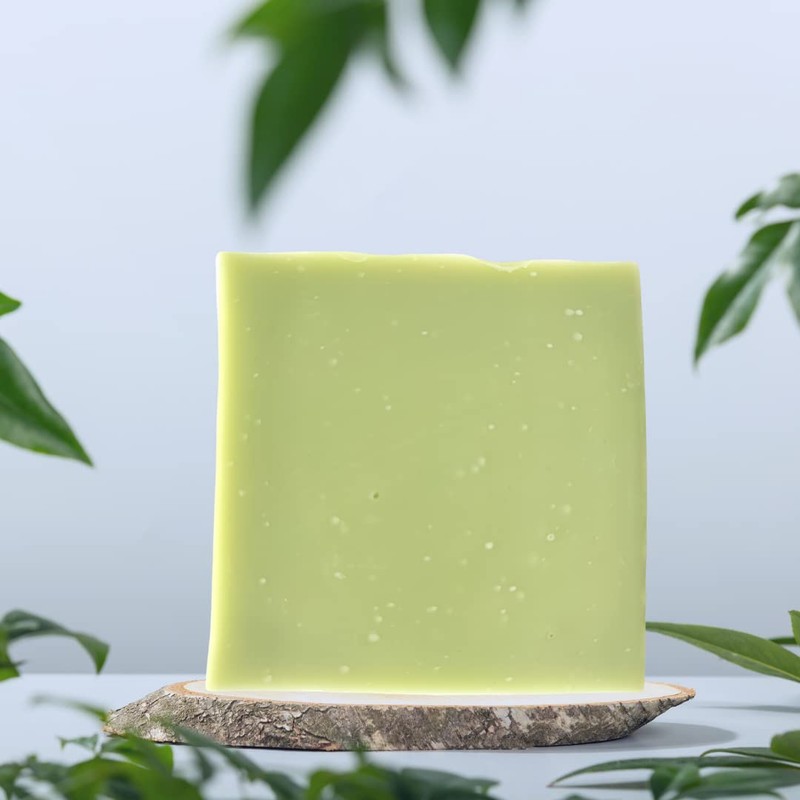 Mint Lemon Soap, Shower Soap, Vegan, No Palm Oil, Handmade