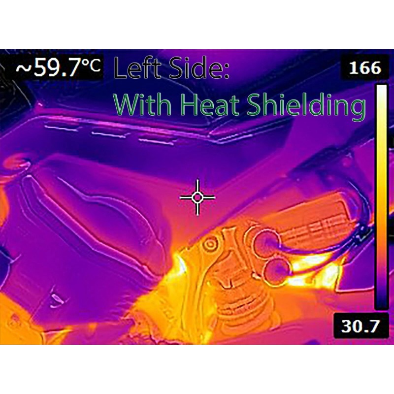 Ducati Spacers Ducati Streetfighter V4 Heat Shield Kit 2020+