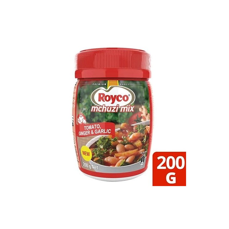 Original Royco Mchuzi Tomato Ginger and Garlic Flavor 200g from
